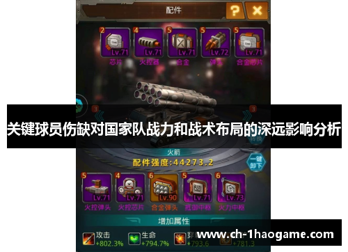 关键球员伤缺对国家队战力和战术布局的深远影响分析 关键球员伤缺对国家队战力和战术布局的深远影响分析